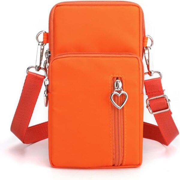 Small Crossbody Bag for Women - Mini Phone Purses with Crossbody Strap and Wallet - Nylon Arm Bag