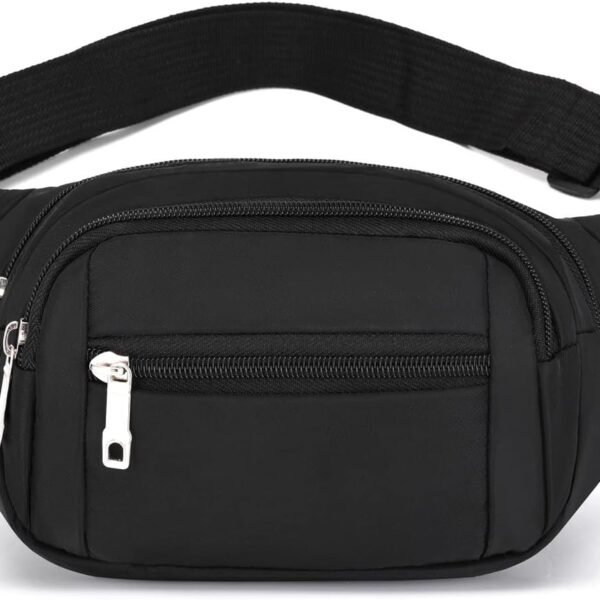 Crossbody Fanny Pack for Men&Women,Large Waist Bag & Hip Bum Bag with Adjustable Strap for Outdoors Workout Traveling Casual Running Hiking Cycling