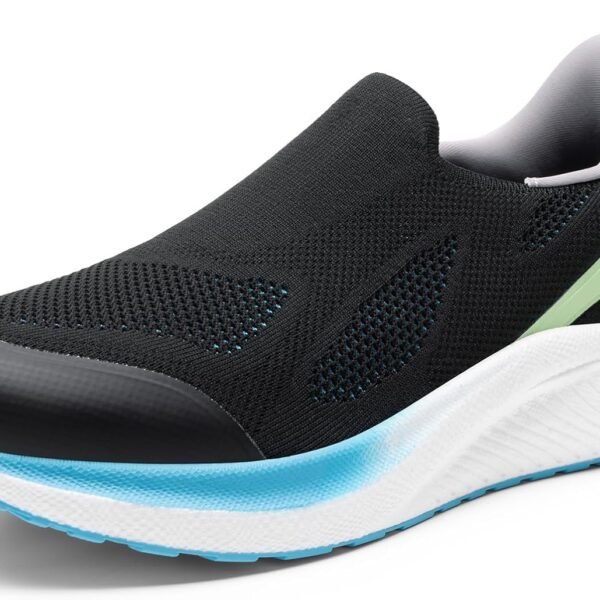 Men’s Hands-Free Slip  Walking Shoes Laceless Comfortable Tennis Sneakers